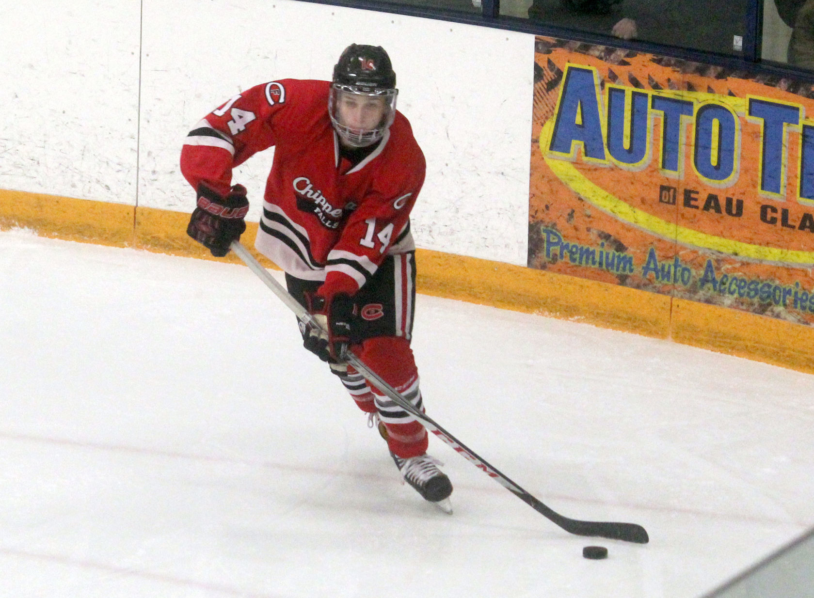 Chi-Hi boys hockey at Eau Claire North 2-19-19